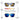 Two pairs of black reactive transition sunglasses shown on a white background, with sun and cloud icons and text explaining VLT and photochromic lens changes. The top pair has yellow-to-blue mirrored lenses, and the bottom pair has blue mirrored lenses. #color_black-/-white-with-reactiv-2-4-lens