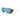 A pair of industrial aviator-style sunglasses with bright blue mirrored lenses, a black metal frame, and a tan leather side shield, shown on a white background. #color_black-/-brown-with-spectron-3-hd-polarized-lens