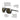 Ward sunglasses in black color #color_black-with-spectron-3-polarized-lens