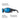 Whoops sunglasses with a black frame and blue lens. #color_black-matte-black-with-spectron-3-lens