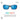 Spectron 3 sunglasses with dark gray frames and blue mirrored lenses, shown on a white background with text and sun icons explaining VLT and Spectron 3 technology. #color_black-/-matte-black-with-spectron-3-lens