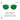 Oval round sunglasses with green mirrored lenses and a silver frame, shown on a white background with text reading '13% VLT' and 'SPECTRON 3' plus feature copy about dark polycarbonate lens protection. #color_translucent-green-/-green-with-spectron-3-lens