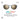 Round sunglasses with a blue-gray frame and dark brown polarized lenses, shown on a white background with text reading '12% VLT', 'SPECTRON 3 POLARIZED', and feature callouts. #color_translucent-blue-/-light-brown-with-spectron-3-polarized-lens