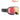 Julbo Reactiv photochromic ski goggles with a gray strap and a large shield lens featuring a red-to-yellow iridescent gradient, shown on a white background with a Reactiv Photochromic logo in the top right. #color_gray-black-with-reactiv-1-3-high-contrast-lens