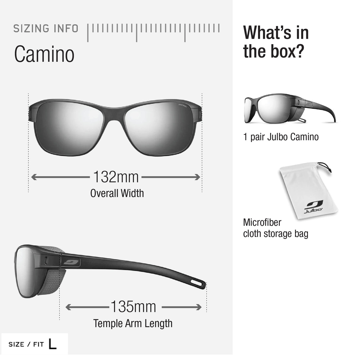 Julbo Camino Mountaineering Sunglasses | Julbo Eyewear USA
