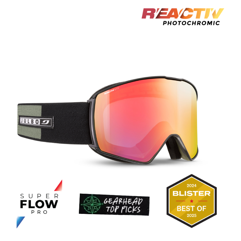 #color_Black / Green with REACTIV 1-3 High Contrast lens