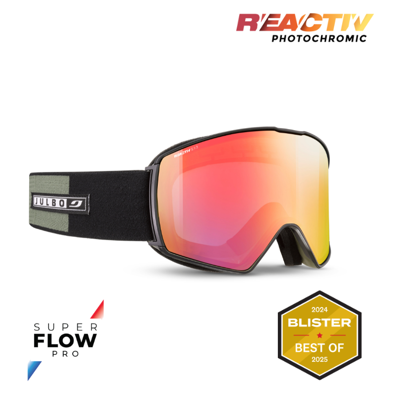 #color_Black / Green with REACTIV 1-3 High Contrast lens