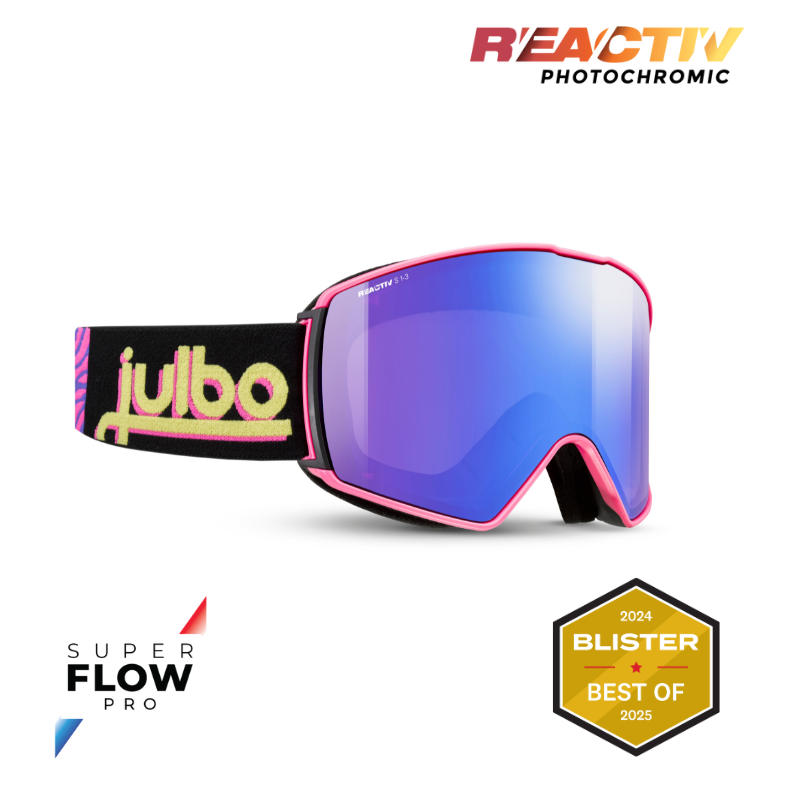 #color_Black / Pink Tiger with REACTIV 1-3 High Contrast lens