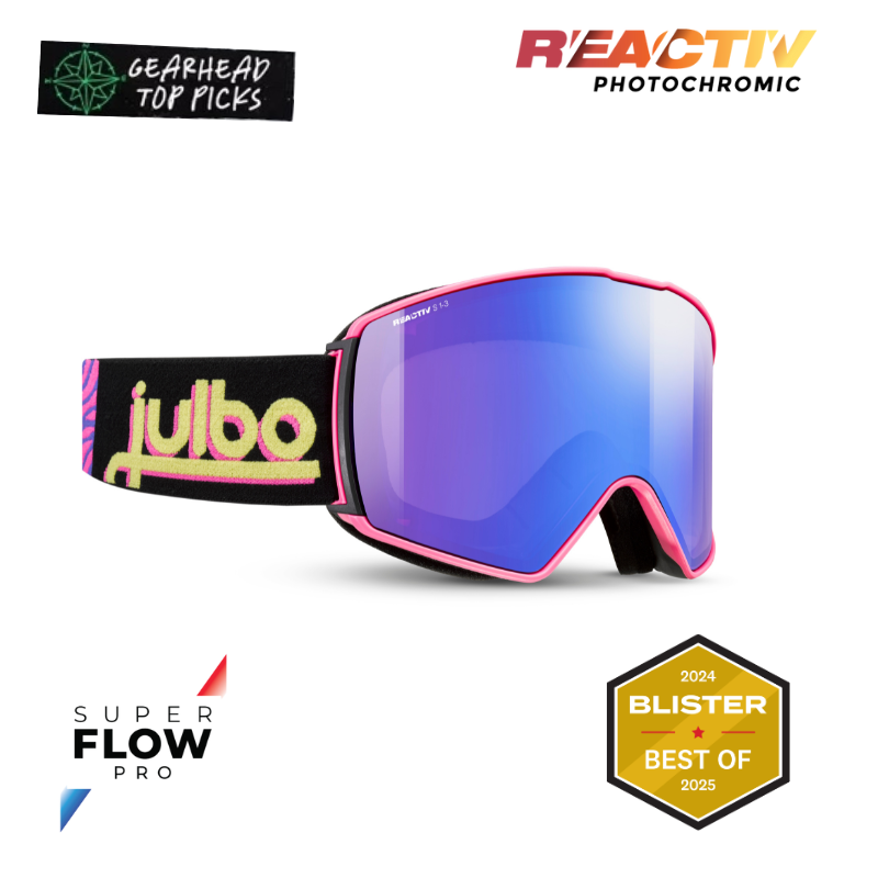 #color_Black / Pink Tiger with REACTIV 1-3 High Contrast lens