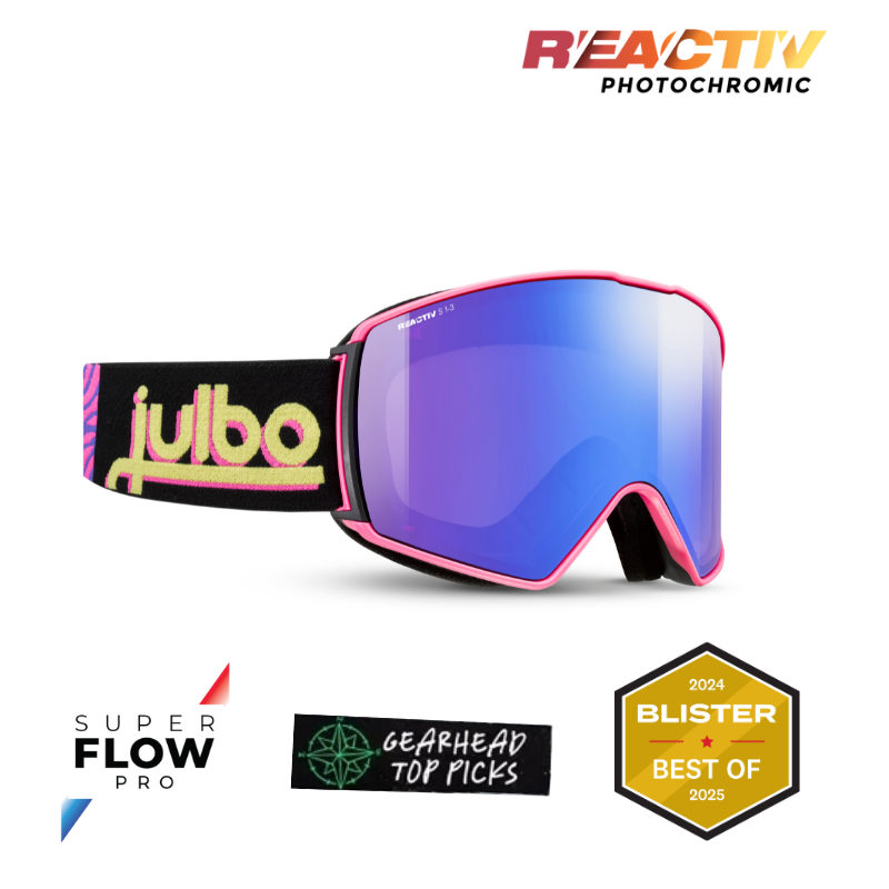 #color_Black / Pink Tiger with REACTIV 1-3 High Contrast lens