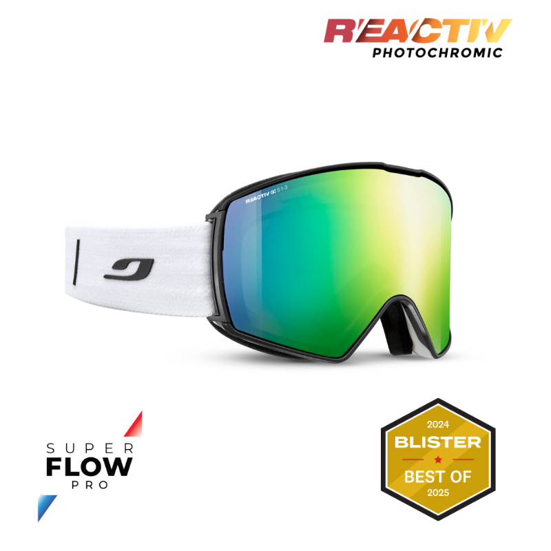 #color_White with REACTIV 1-3 Glare Control lens