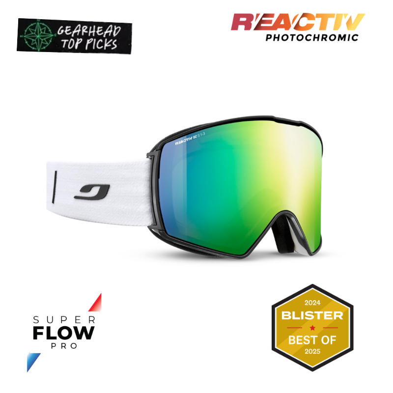 #color_White with REACTIV 1-3 Glare Control lens