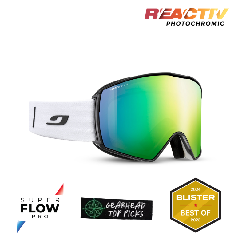 #color_White with REACTIV 1-3 Glare Control lens