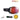 Goggles with a black strap and a red-to-pink mirrored lens, shown on a white background with Reactiv Technology and Super Flow Pro logos. #color_black-grey-with-reactiv-0-4-high-contrast-lens