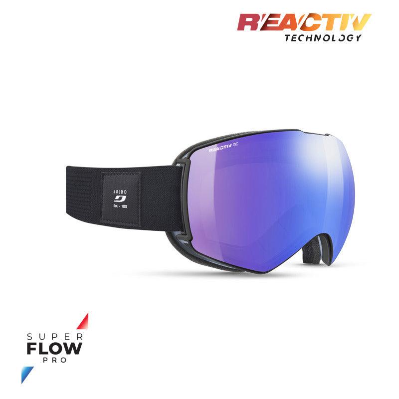 #color_Black with REACTIV 1-3 Glare Control Lens