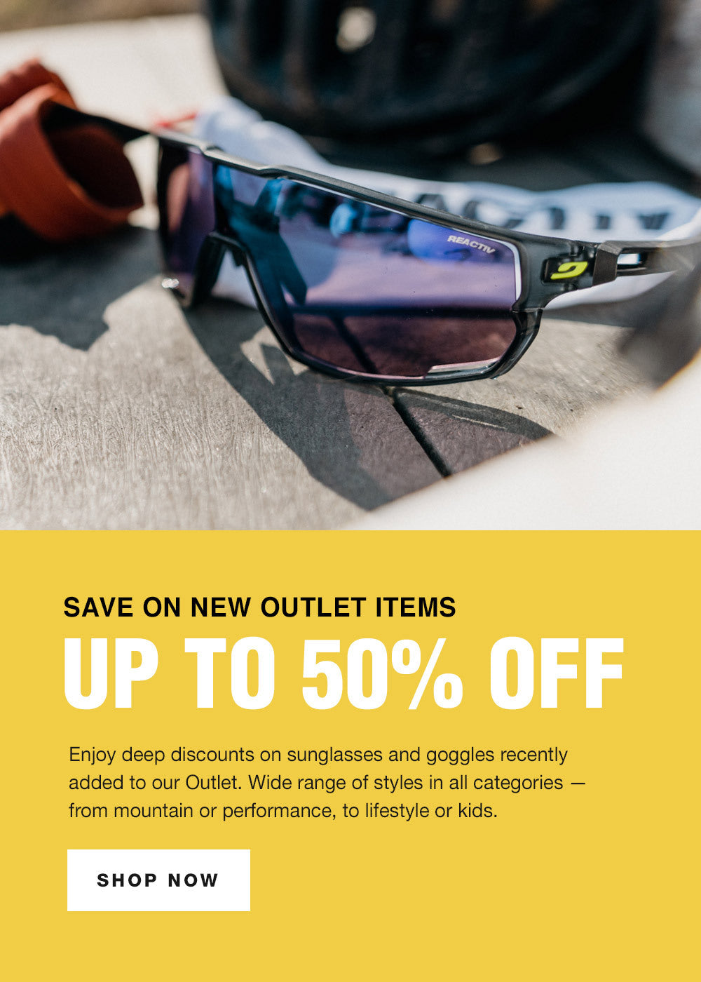 Julbo Sunglasses Store for REACTIV, Performance, Goggles & Mountain