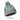 The Julbo Eyewear Classic Pom Beanie is a gray winter hat with green and white stripes, a pom-pom, and "JULBO" knitted on the front—perfect for staying warm in Alpine style. #color_julbo-classic-pom-beanie-grey-green-and-lime
