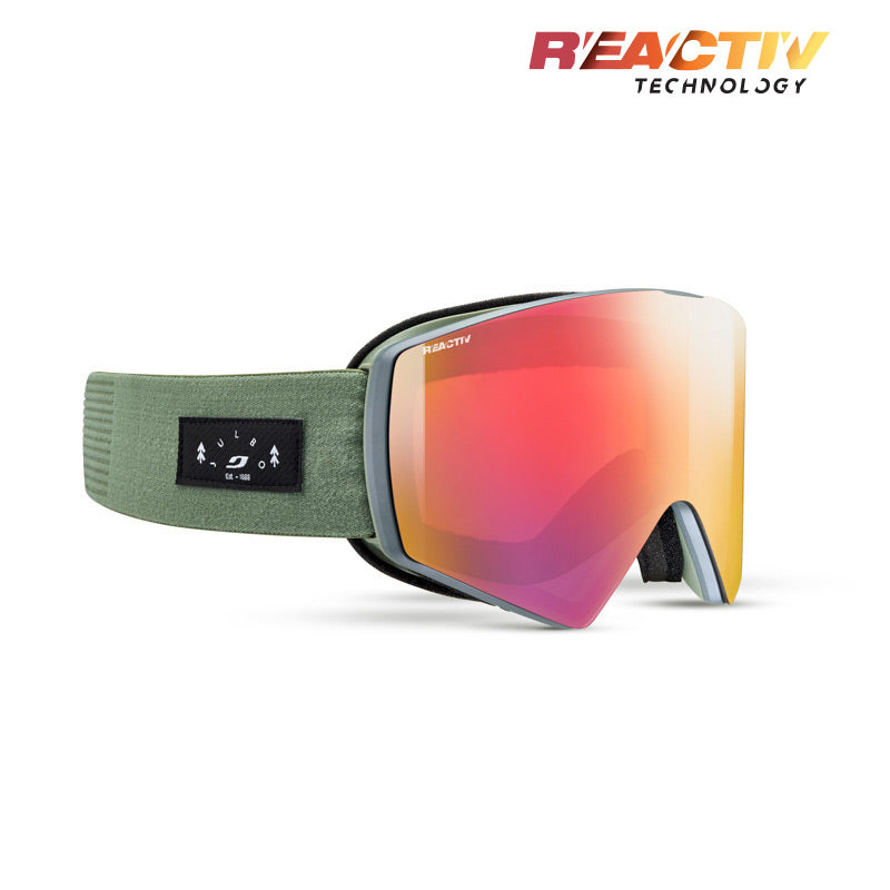 #color_Grey / Green with REACTIV 1-3 High Contrast Lens