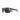 Julbo Eyewear Renegade RX: black wraparound sunglasses with rectangular Spectron Rx polycarbonate lenses and a small white logo on the arm, displayed against a white background. #color_matte-black