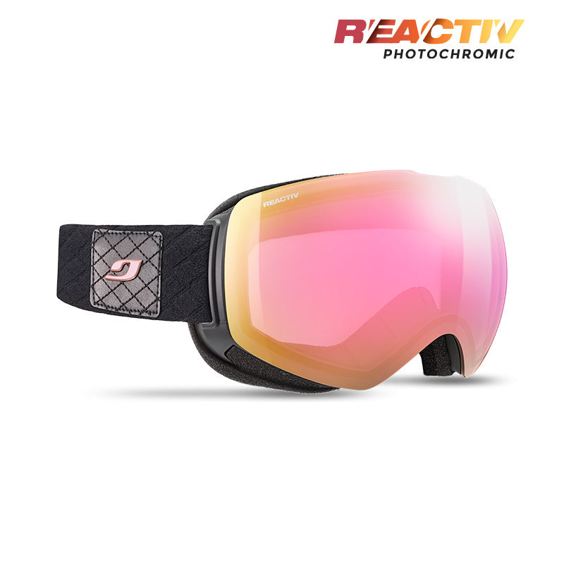 #color_Black / Pink with REACTIV 1-3 High Contrast lens