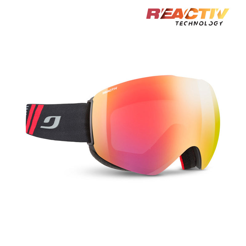#color_Black / Red with REACTIV 1-3 High Contrast Lens