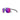 Julbo Eyewear’s Slack sunglasses feature a gray double-bridge frame, black arms, and purple-pink mirrored Spectron HD polarized lenses, shown angled on a white background. #color_gray-dark-blue-black-with-spectron-3-hd-lens