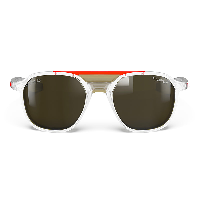 #color_White / Brown with Spectron 3 Polarized lens