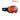 Goggles with a black strap and a large shield-shaped lens featuring a red-to-orange photochromic gradient, shown on a white background with the 'REACTIV PHOTOCHROMIC' logo in the top right. #color_black-with-reactiv-0-4-high-contrast-lens