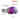 Ski goggles with a purple-to-blue gradient spherical lens and a gray strap, shown on a white background with callout text explaining REACTIV photochromic features.  #color_gray-with-reactiv-0-4-high-contrast-lens