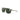 The Julbo Eyewear Ward sunglasses feature green tinted lenses, tortoiseshell-patterned frames, and gold-toned arms, displayed on a white background. #color_tortoise-brown-with-spectron-3-polarized-lens